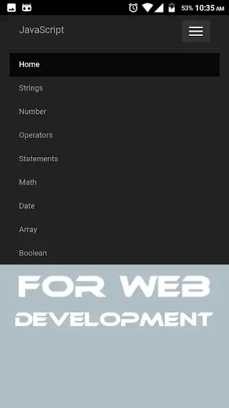 Play APK JavaScript Reference  and enjoy JavaScript Reference with UptoPlay com.atimabh.JSRef