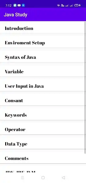 Play Java Study as an online game Java Study with UptoPlay