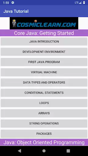 Play Java Tutorial  and enjoy Java Tutorial with UptoPlay
