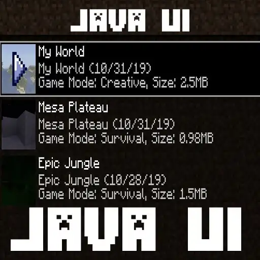 Play Java UI Mod Vanilla Deluxe APK Play Java UI Mod Vanilla Deluxe APK