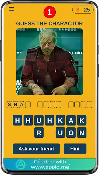 Play Jawan Movie Game  and enjoy Jawan Movie Game with UptoPlay