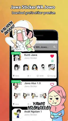 Play Jawa Sticker WA Jowo Lucu Stiker Whatsapp as an online game Jawa Sticker WA Jowo Lucu Stiker Whatsapp with UptoPlay