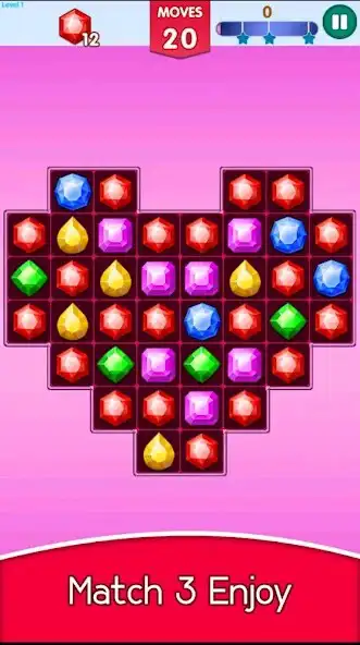 Play Jawels Match : Puzzle Game  and enjoy Jawels Match : Puzzle Game with UptoPlay