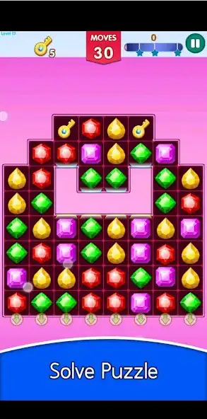 Play Jawels Match : Puzzle Game as an online game Jawels Match : Puzzle Game with UptoPlay