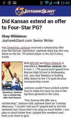 Play Jayhawk Slant