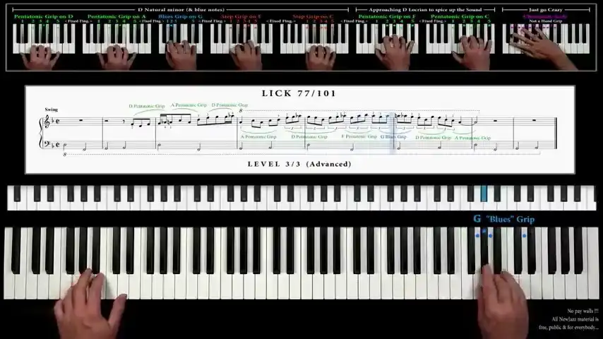 Play Jazz Piano Level: Advanced  and enjoy Jazz Piano Level: Advanced with UptoPlay