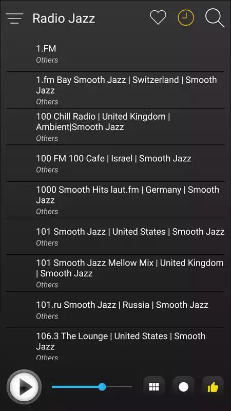 Play Jazz Radio Stations Online - Jazz FM AM Music
