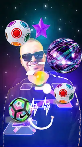 Play J Balvin Rojo Tiles Hop EDM as an online game J Balvin Rojo Tiles Hop EDM with UptoPlay