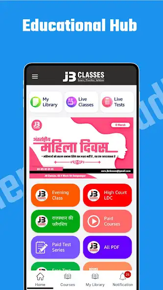 Play JB Classes - Learning App  and enjoy JB Classes - Learning App with UptoPlay