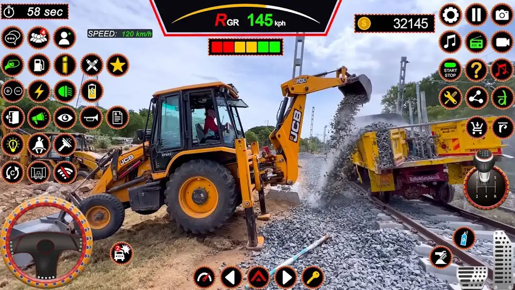 Play JCB City Construction Sim Game as an online game JCB City Construction Sim Game with UptoPlay