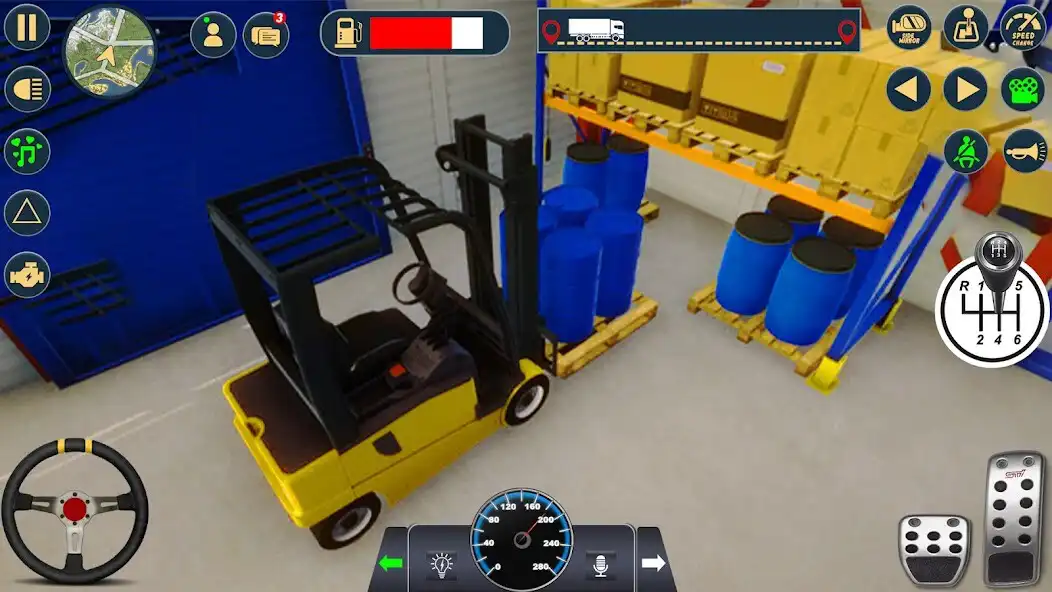 Play Jcb Forklifter Simulator Game as an online game Jcb Forklifter Simulator Game with UptoPlay