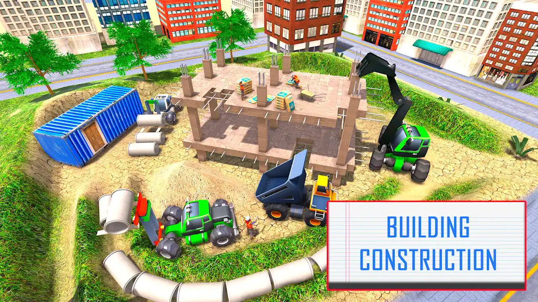 Play JCB Game Construction Machines as an online game JCB Game Construction Machines with UptoPlay