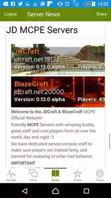 Play JDCraft MCPE