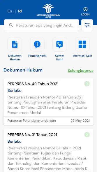Play JDIH Kemen Investasi BKPM as an online game JDIH Kemen Investasi BKPM with UptoPlay