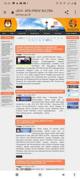 Play JDIH KPU Sultra as an online game JDIH KPU Sultra with UptoPlay