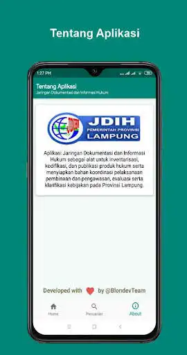 Play JDIH Provinsi Lampung  and enjoy JDIH Provinsi Lampung with UptoPlay