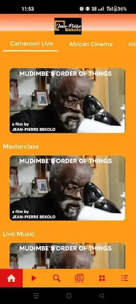 Play Jean Pierre Bekolo as an online game Jean Pierre Bekolo with UptoPlay
