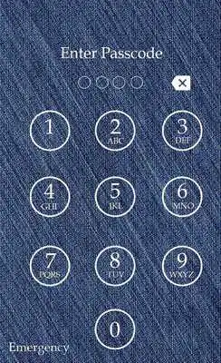 Play Jeans Keypad Screen Lock