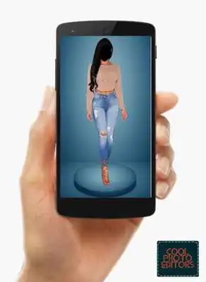 Play Jeans Top Girl Photo Maker Montage