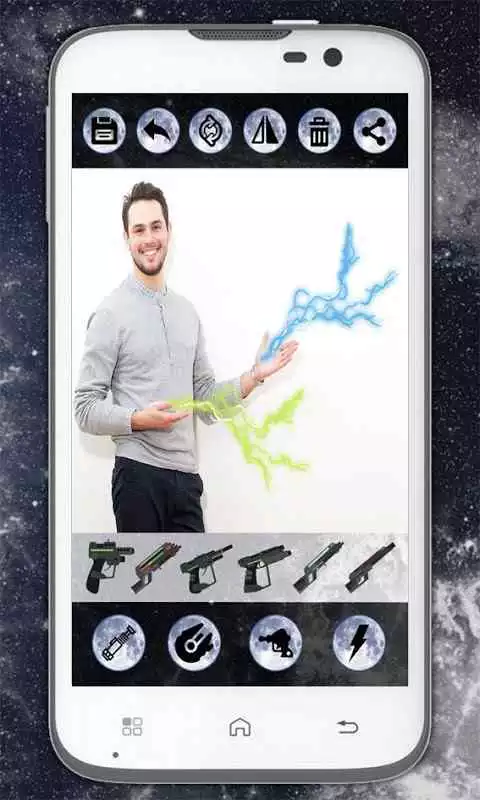 Play Jedi Lightsaber Photo editor