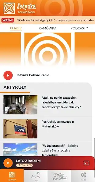 Play Jedynka Polskie Radio as an online game Jedynka Polskie Radio with UptoPlay