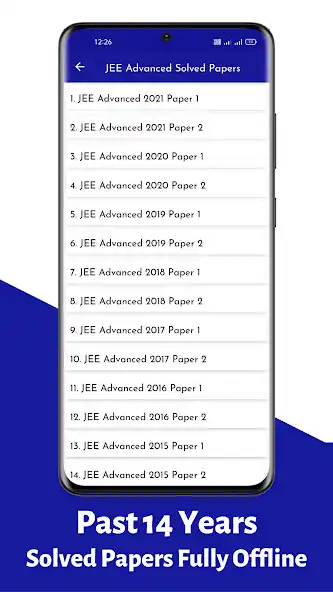 Play JEE Advanced Solved Papers as an online game JEE Advanced Solved Papers with UptoPlay
