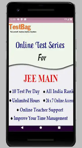 Play JEE MAIN Online Test App  and enjoy JEE MAIN Online Test App with UptoPlay