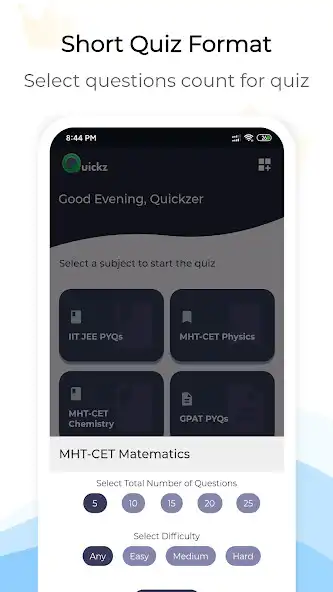 Play JEE MHTCET NEET22 Quick Tests as an online game JEE MHTCET NEET22 Quick Tests with UptoPlay
