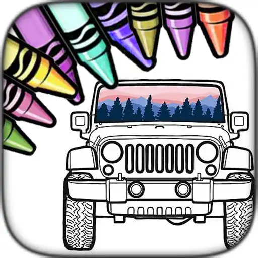 Play Jeep Cars Coloring Pages APK