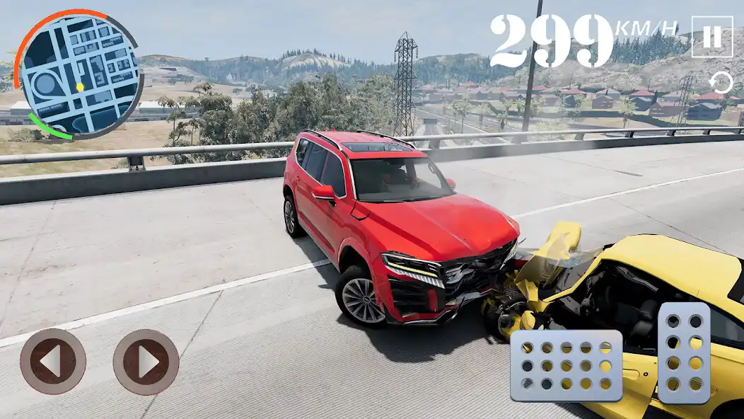 Play Jeep Crash Euro Simulator as an online game Jeep Crash Euro Simulator with UptoPlay