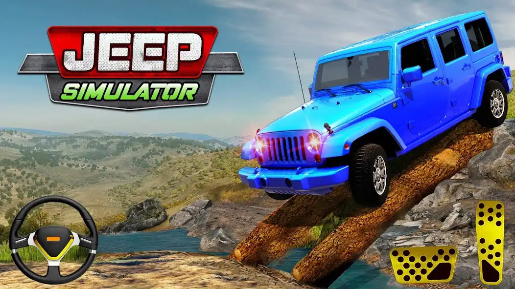 Play Jeep Games:offroad jeep 4X4 3D as an online game Jeep Games:offroad jeep 4X4 3D with UptoPlay