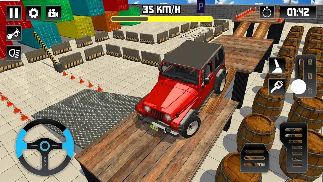 Play Jeep Parking Game - Prado Jeep  and enjoy Jeep Parking Game - Prado Jeep with UptoPlay