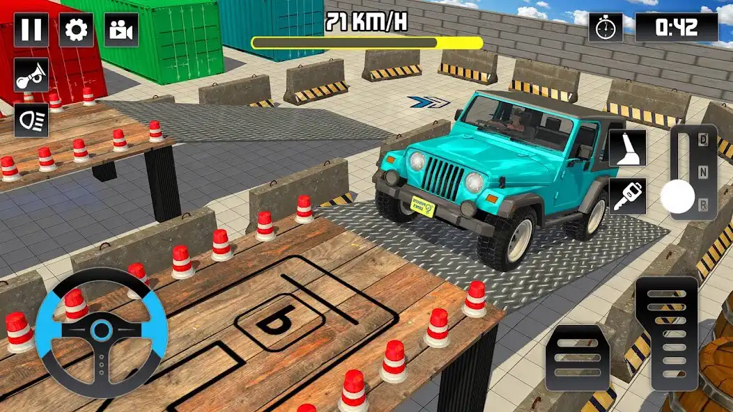 Play Jeep Parking Game - Prado Jeep as an online game Jeep Parking Game - Prado Jeep with UptoPlay