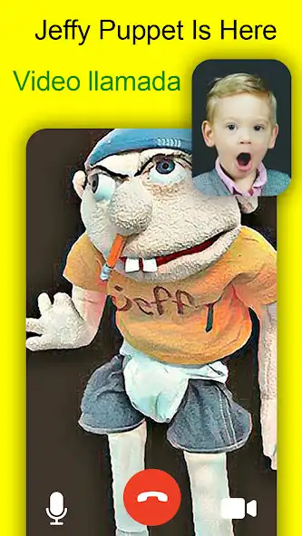 Play Jeffy Funny Video Call Game as an online game Jeffy Funny Video Call Game with UptoPlay
