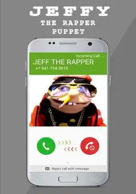 Play JEFFY : THE RAPPER PUPPET Fake Call Prank
