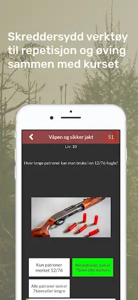 Play Jegerprøvetentamen (JaktQuiz)  and enjoy Jegerprøvetentamen (JaktQuiz) with UptoPlay