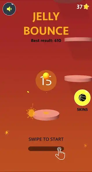 Play Jelly Bounce Platforming Jump as an online game Jelly Bounce Platforming Jump with UptoPlay