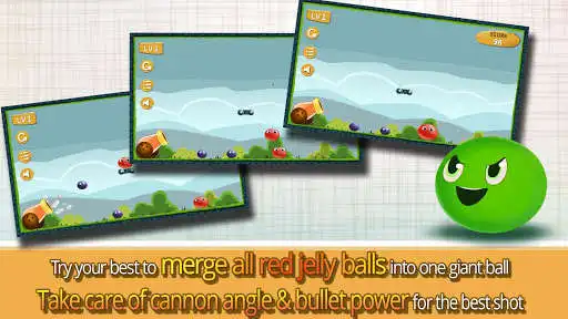 Play JellyCannon Puzzle Action Game as an online game JellyCannon Puzzle Action Game with UptoPlay