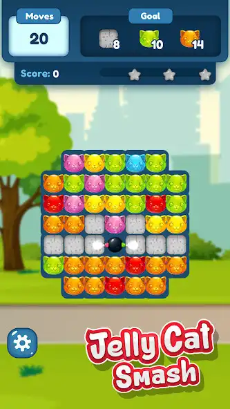 Play Jelly Cat Smash as an online game Jelly Cat Smash with UptoPlay