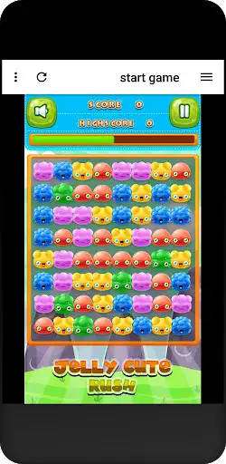 Play Jelly Cute Rush as an online game Jelly Cute Rush with UptoPlay