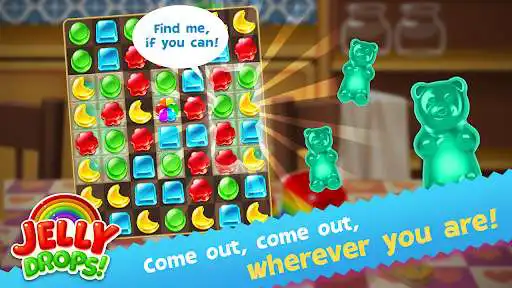 Play Jelly Drops - Puzzle Game as an online game Jelly Drops - Puzzle Game with UptoPlay