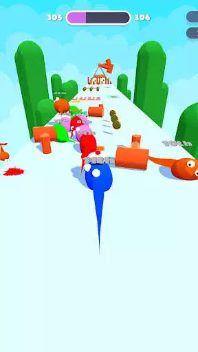 Play Jelly Fall Runner as an online game Jelly Fall Runner with UptoPlay