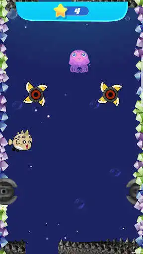 Play JellyFall as an online game JellyFall with UptoPlay