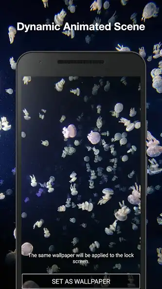 Play Jellyfishes 3d Wallpaper Pro as an online game Jellyfishes 3d Wallpaper Pro with UptoPlay