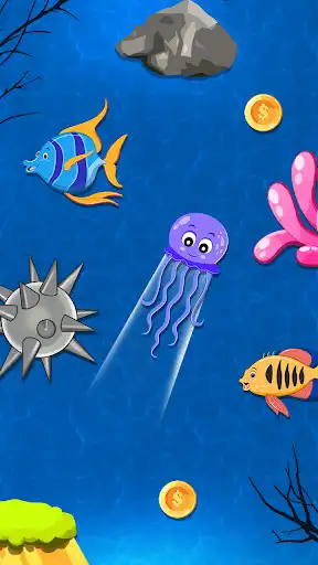 Play Jellyfish Runaway as an online game Jellyfish Runaway with UptoPlay