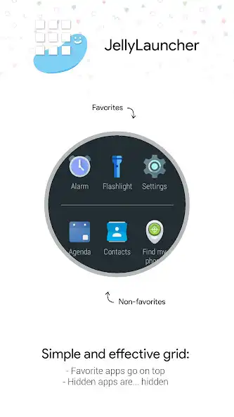Play JellyLauncher for Wear OS™  and enjoy JellyLauncher for Wear OS™ with UptoPlay