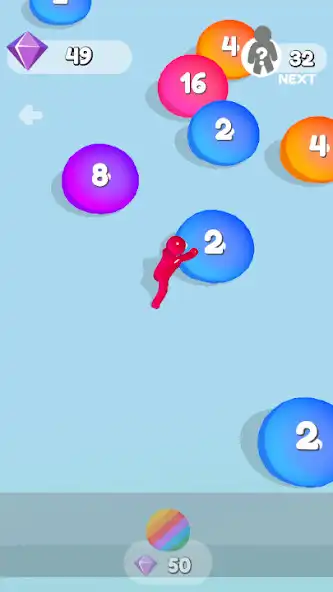 Play Jelly Man 2048  and enjoy Jelly Man 2048 with UptoPlay