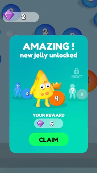 Play Jelly Man 2048 as an online game Jelly Man 2048 with UptoPlay