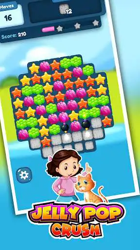 Play Jelly Pop Crush : Best Match Puzzle Game 2020 as an online game Jelly Pop Crush : Best Match Puzzle Game 2020 with UptoPlay