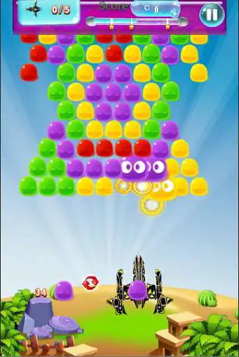 Play Jelly shooter as an online game Jelly shooter with UptoPlay
